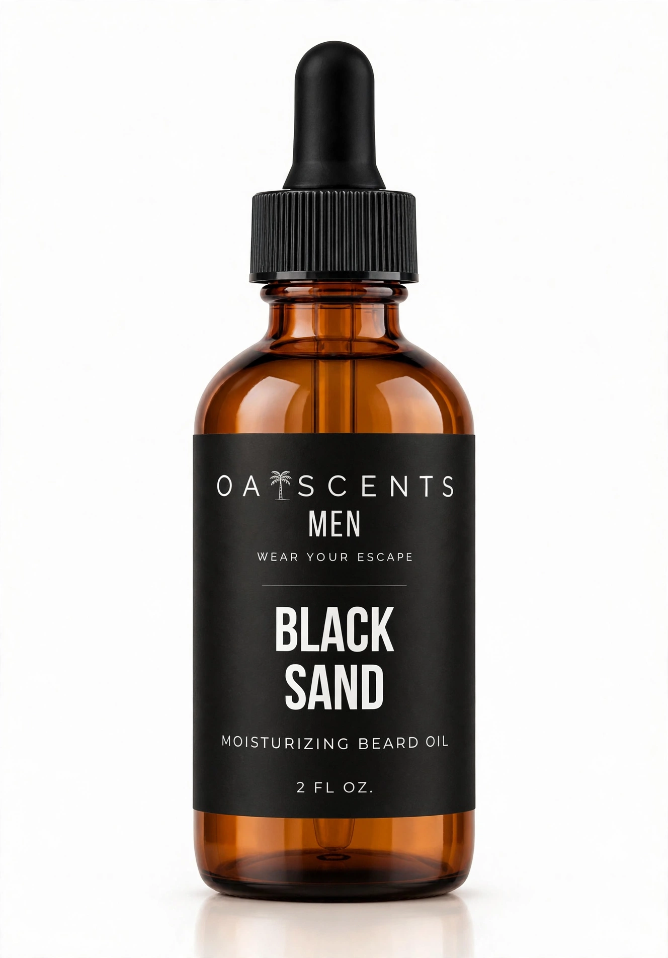 Black Sand Moisturizing Beard Oil by Oaiscents